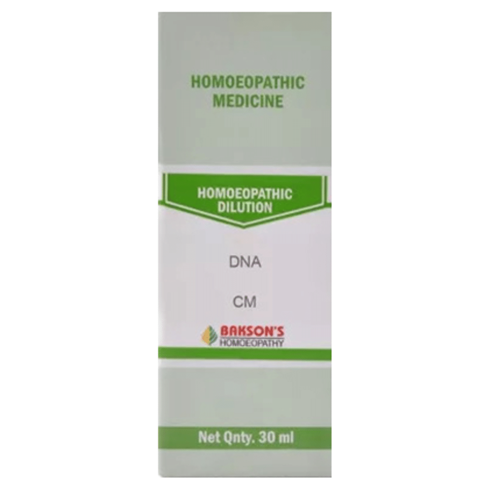 Bakson's Homeopathy DNA Dilution CM