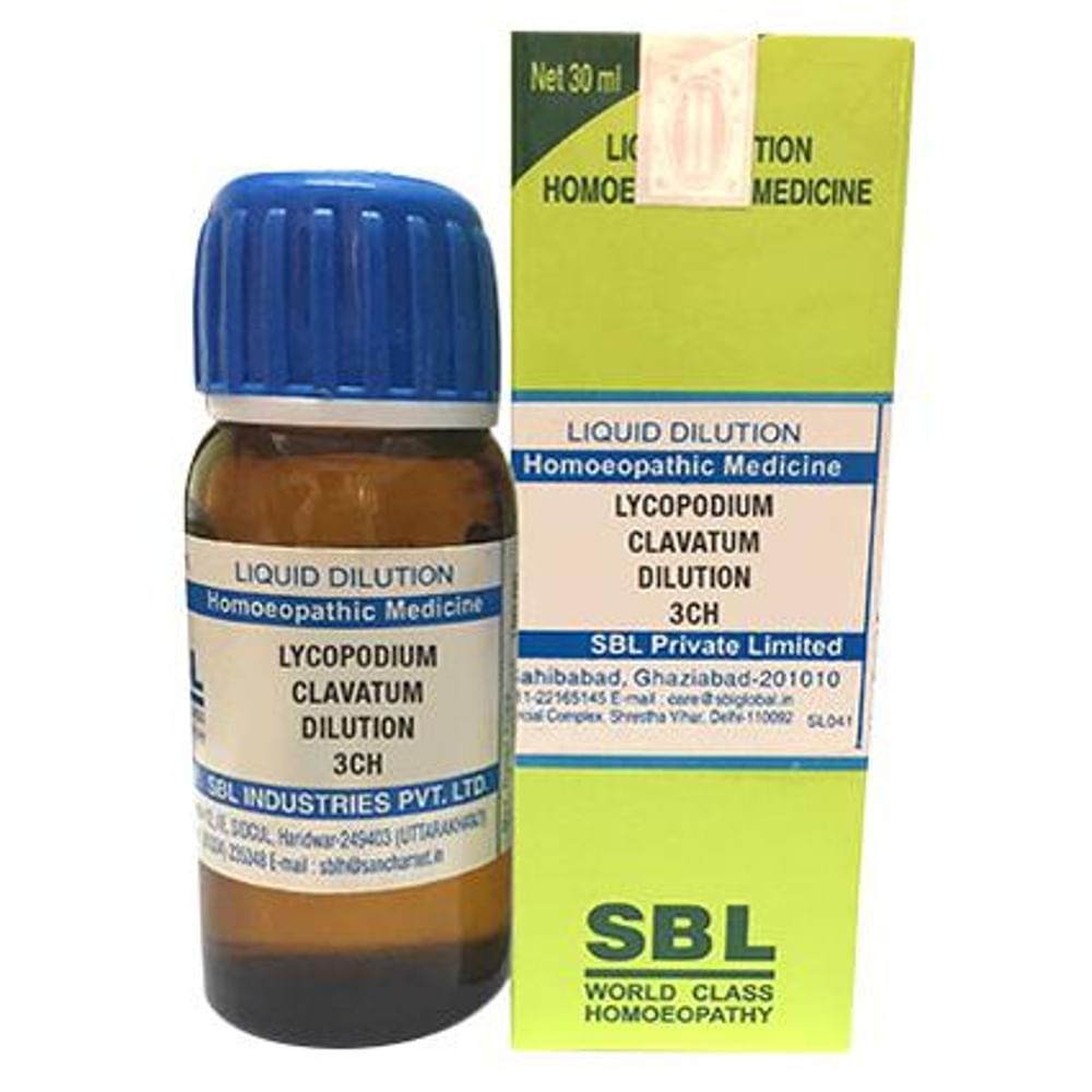 SBL Lycopodium Clavatum Dilution 3 CH