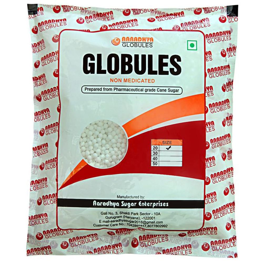 Aaradhya Sugar Globules Size 20