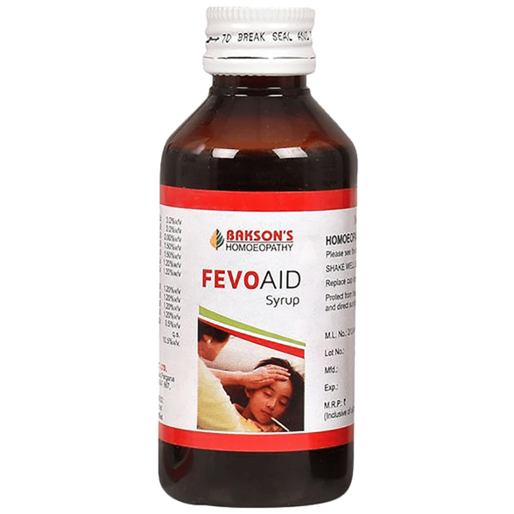 Bakson's Homeopathy Fevo Aid Syrup