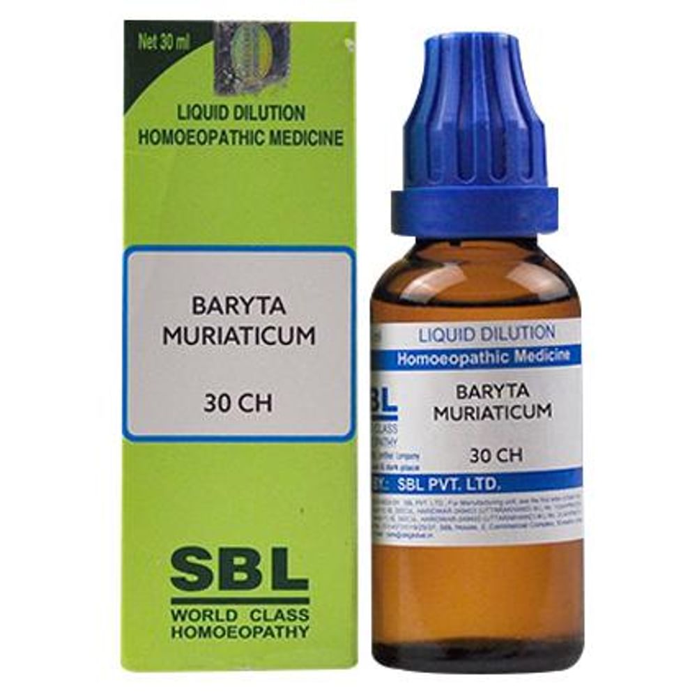 SBL Baryta Muriaticum Dilution 30 CH