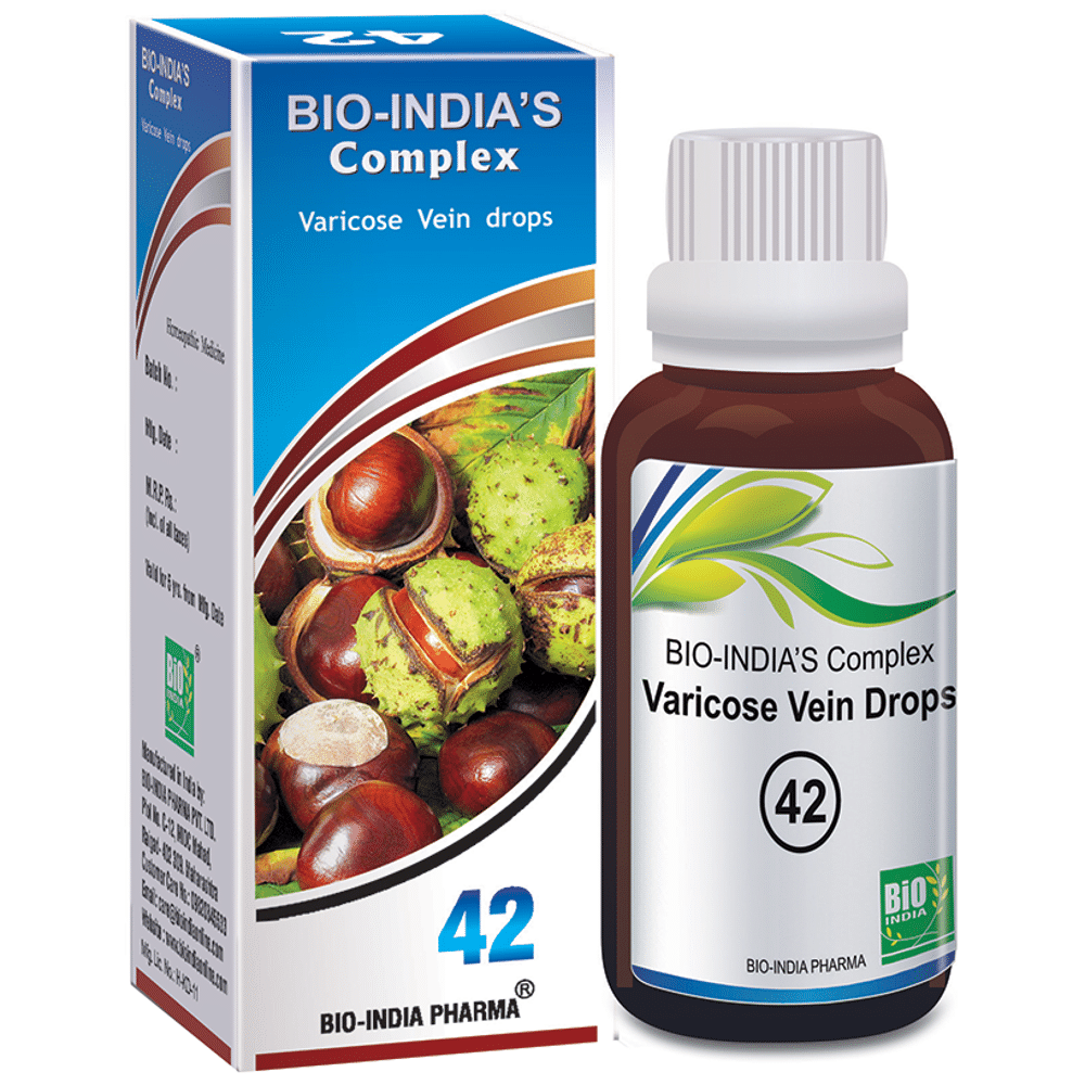 Bio India Complex 42 Varicose Vein Drop