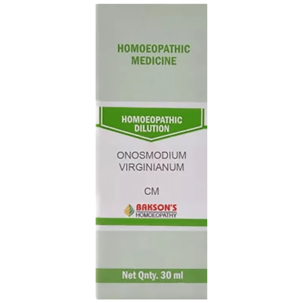 Bakson's Homeopathy Onosmodium Virginianum Dilution CM