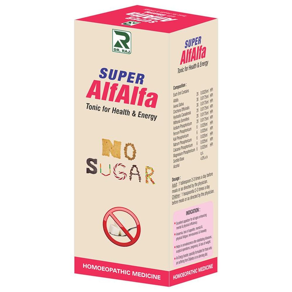 Dr. Raj Super Alfalfa Syrup Sugar Free