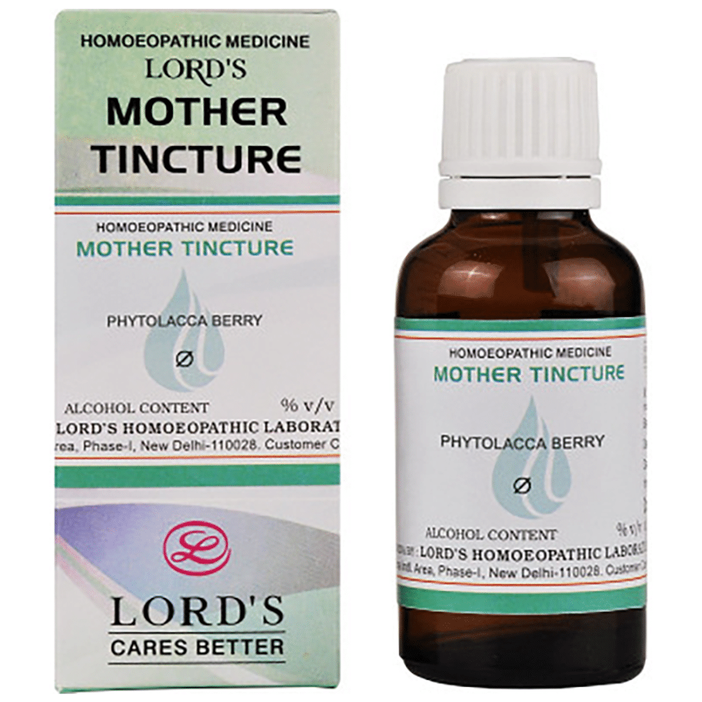 Lord's Phytolacca Berry Mother Tincture Q