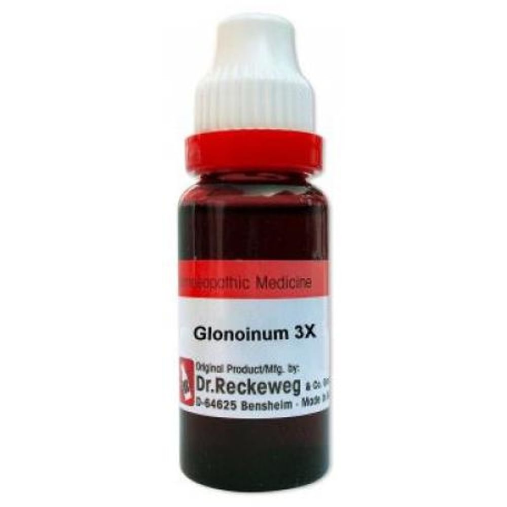 Dr. Reckeweg Glonoinum 3X Mother Tincture Q