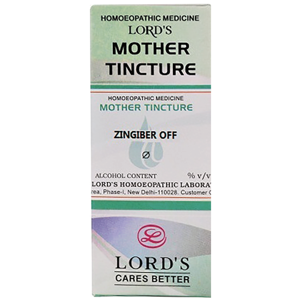 Lord's Zingiber Off Mother Tincture Q