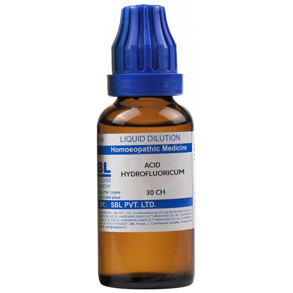 SBL Acidum Hydrofluoricum Dilution 30 CH