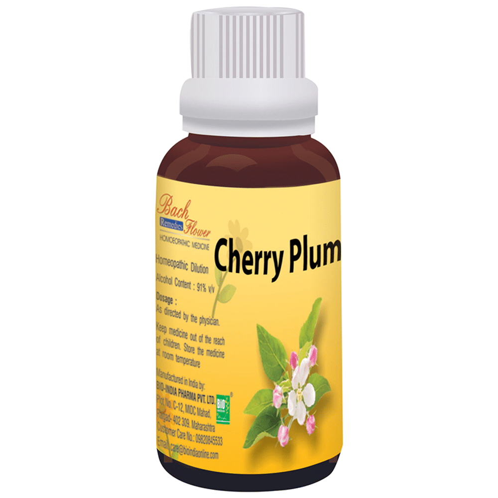 Bio India Bach Flower Cherry Plum