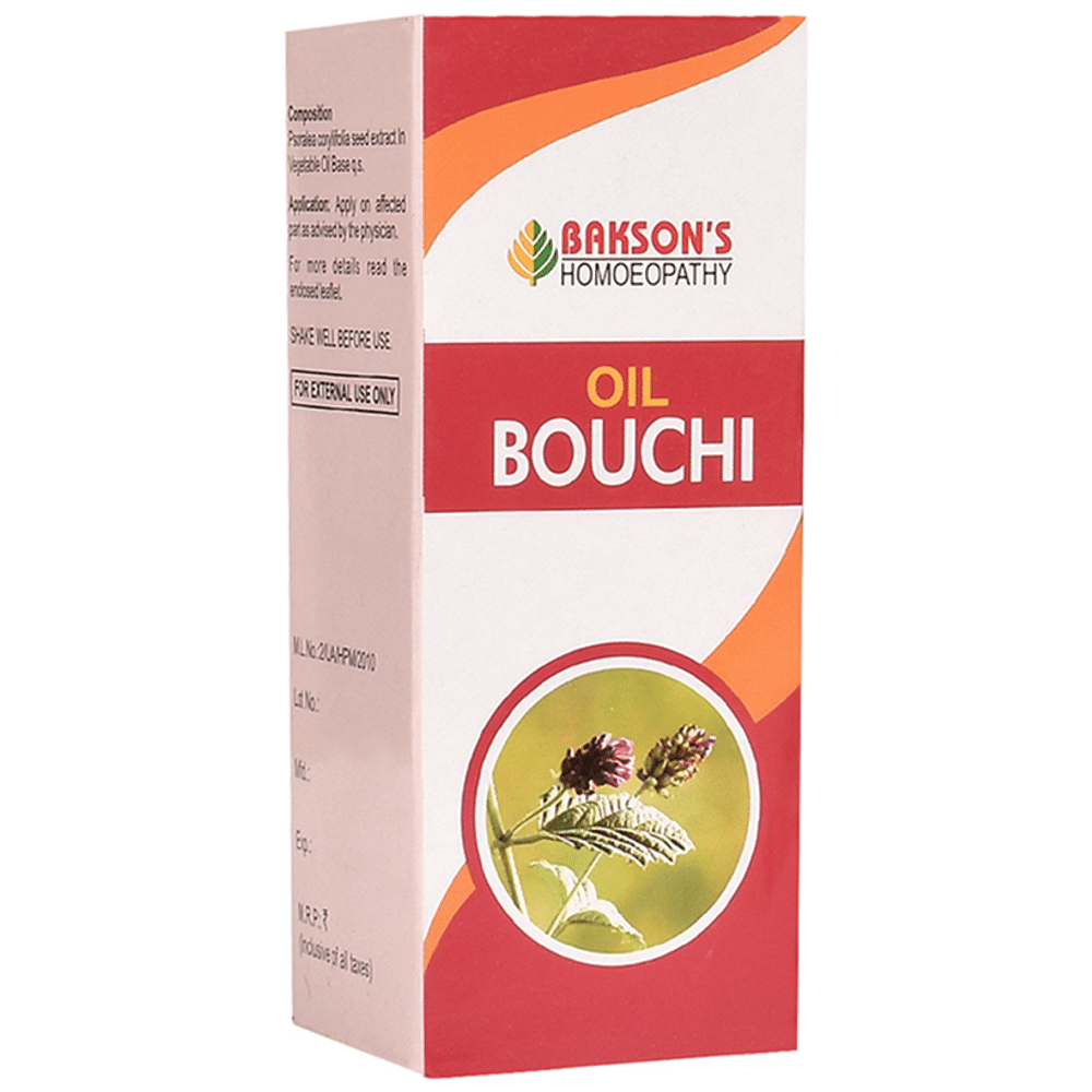 Bakson's Homeopathy Bouchi Oil