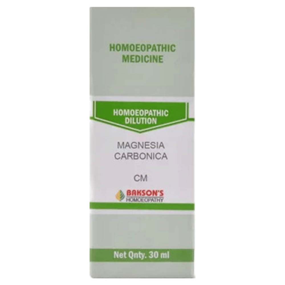 Bakson's Homeopathy Magnesia Carbonica Dilution CM