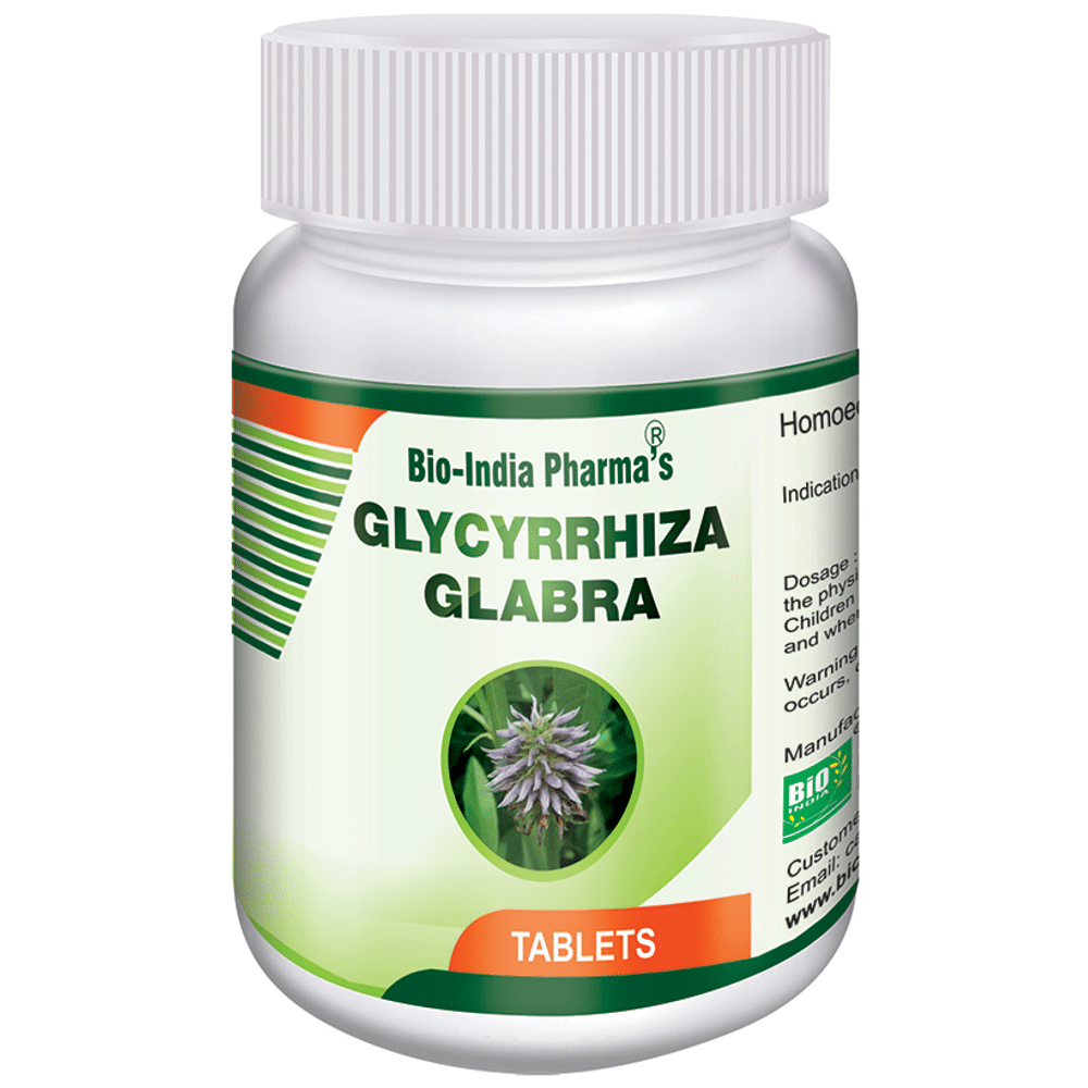 Bio India Glycyrrhiza Glabra Tablet