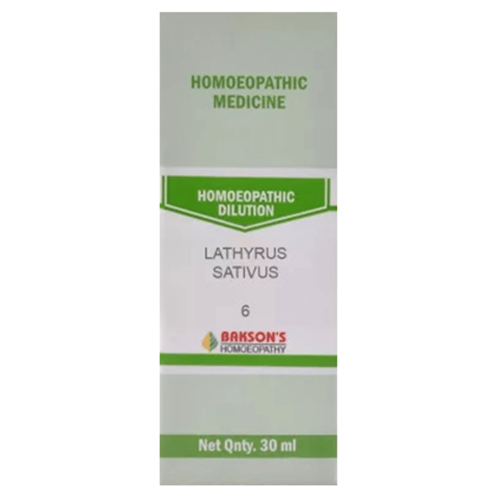 Bakson's Homeopathy Lathyrus Sativus Dilution 6 CH