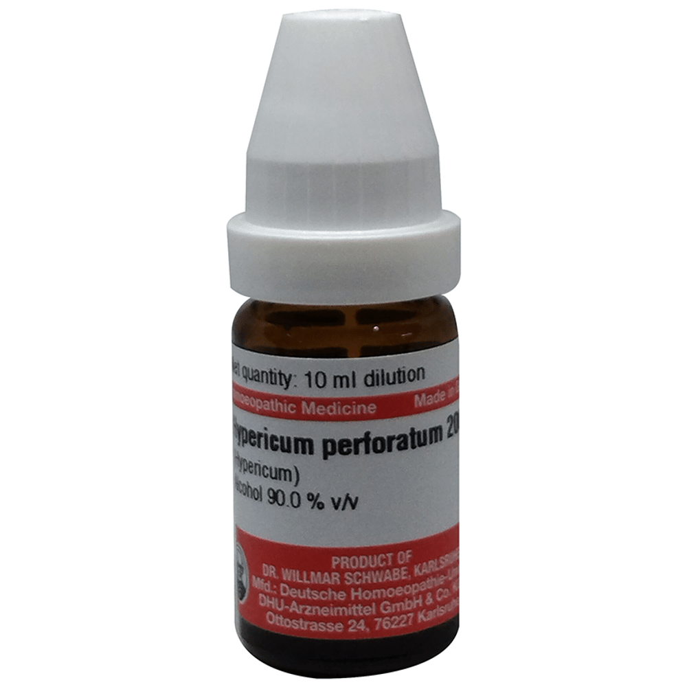 Dr Willmar Schwabe Germany Hypericum Perforatum Dilution 200