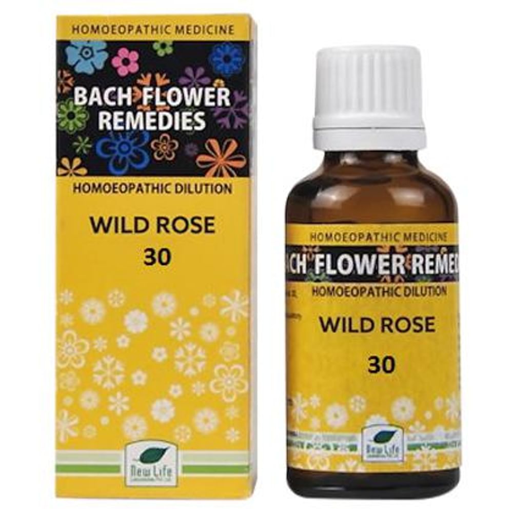 New Life Bach Flower Wild Rose 30