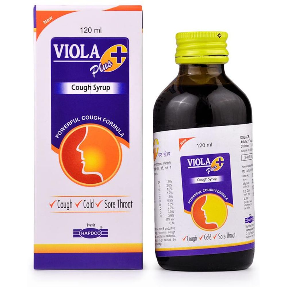 Hapdco Viola Plus Cough Syrup