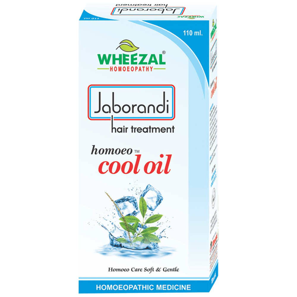 Wheezal Jaborandi Hair Treatment Homeo Cool Oil