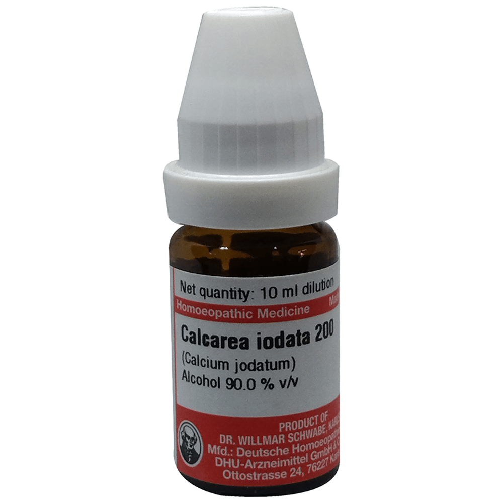 Dr Willmar Schwabe Germany Calcarea Iodata Dilution 200