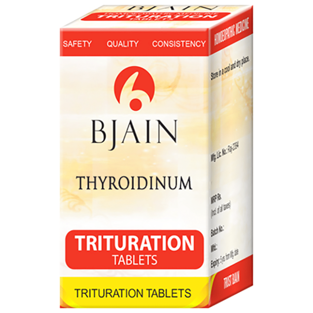 Bjain Thyroidinum Trituration Tablet 6X