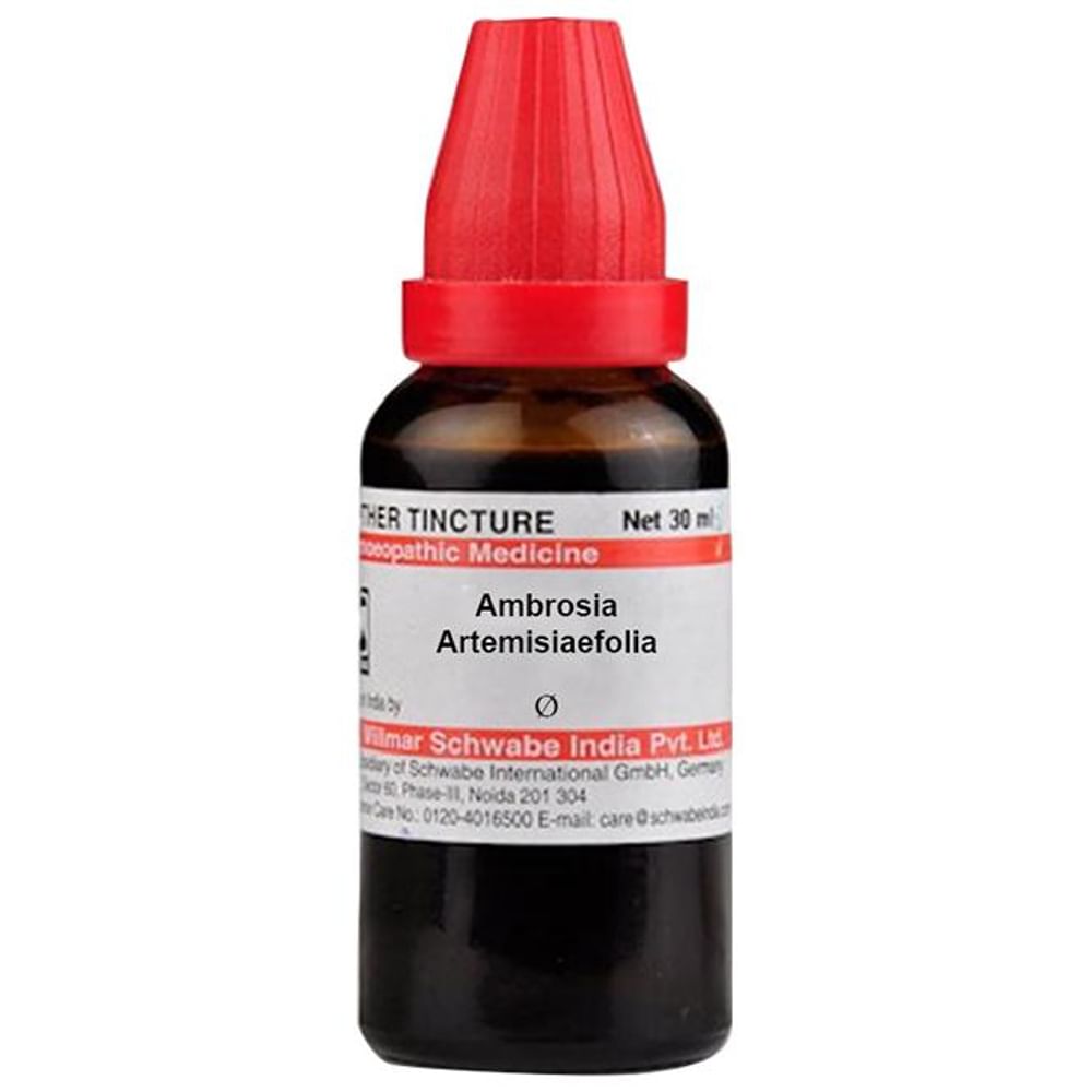 Dr Willmar Schwabe India Ambrosia Artemisiaefolia Mother Tincture Q