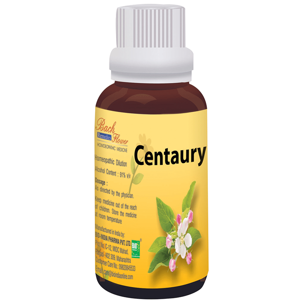 Bio India Bach Flower Centaury