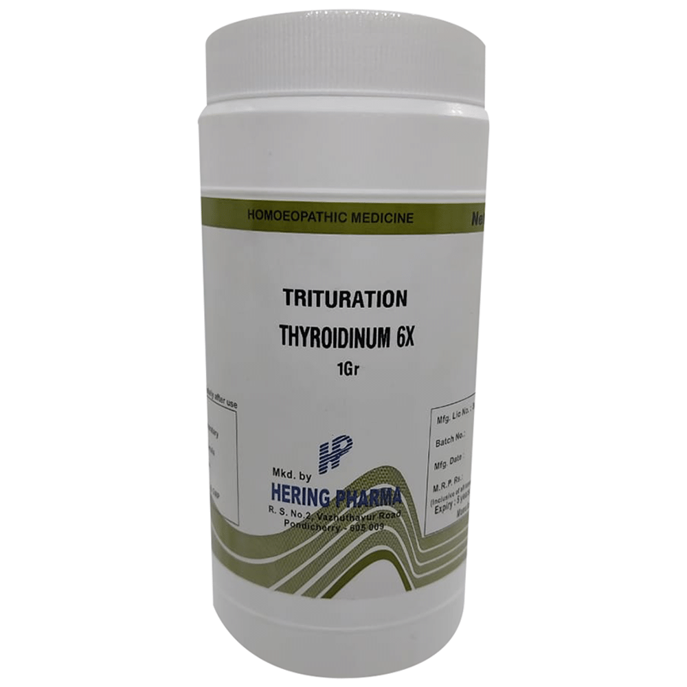 Hering Pharma Thyroidinum Trituration Tablet 6X