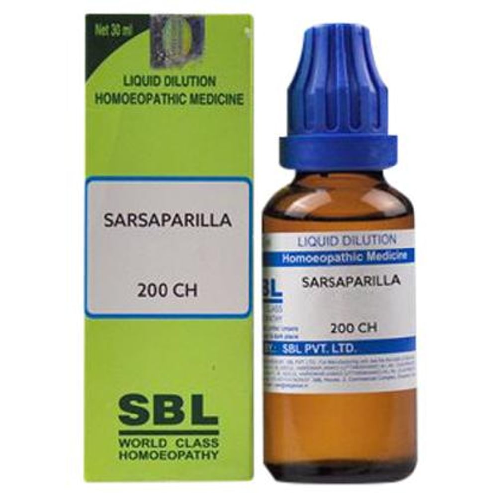 SBL Sarsaparilla Dilution 200 CH