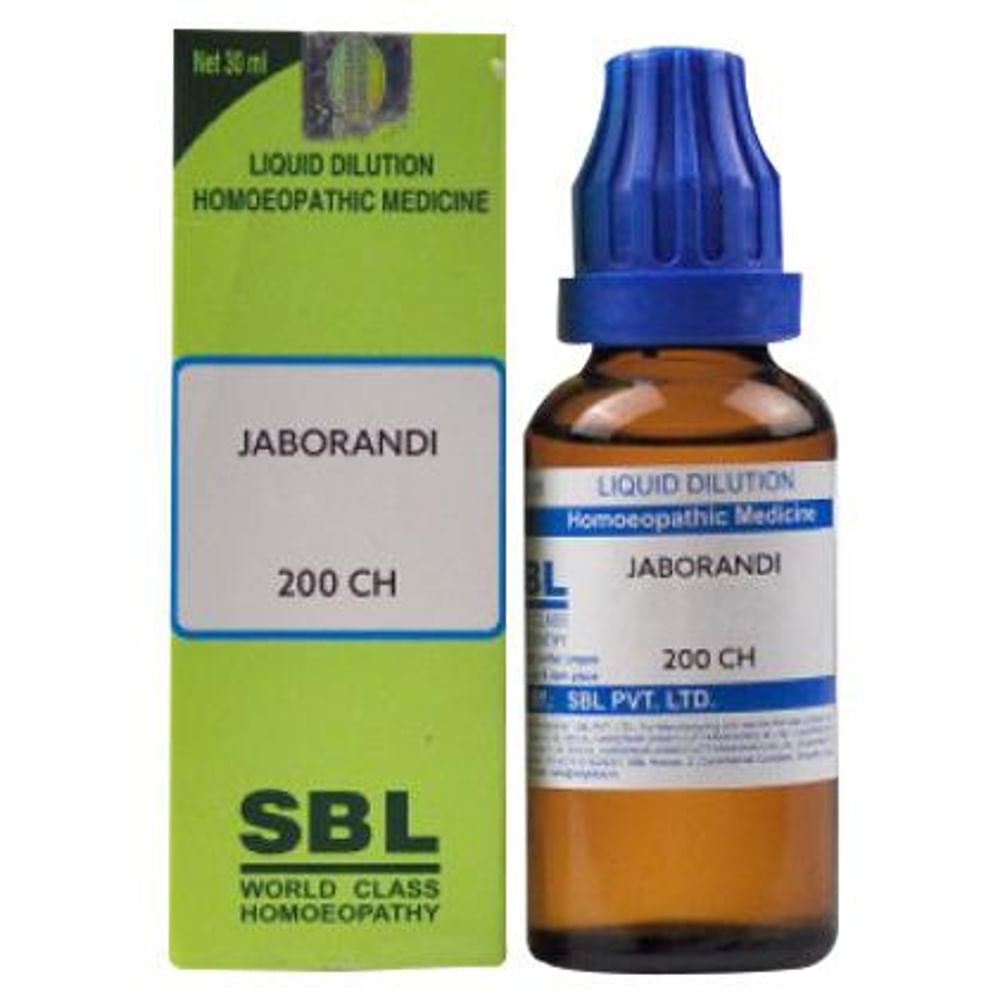 SBL Jaborandi Dilution 200 CH