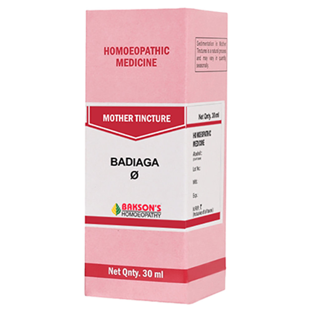 Bakson's Homeopathy Badiaga  Mother Tincture Q