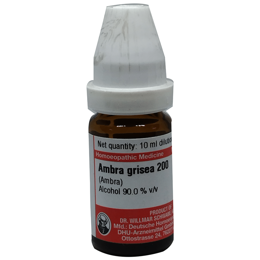 Dr Willmar Schwabe Germany Ambra Grisea Dilution 200