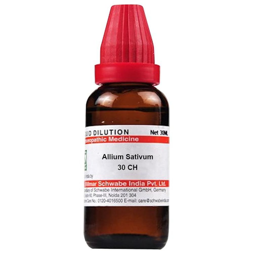 Dr Willmar Schwabe India Allium Sativum Dilution 30 CH