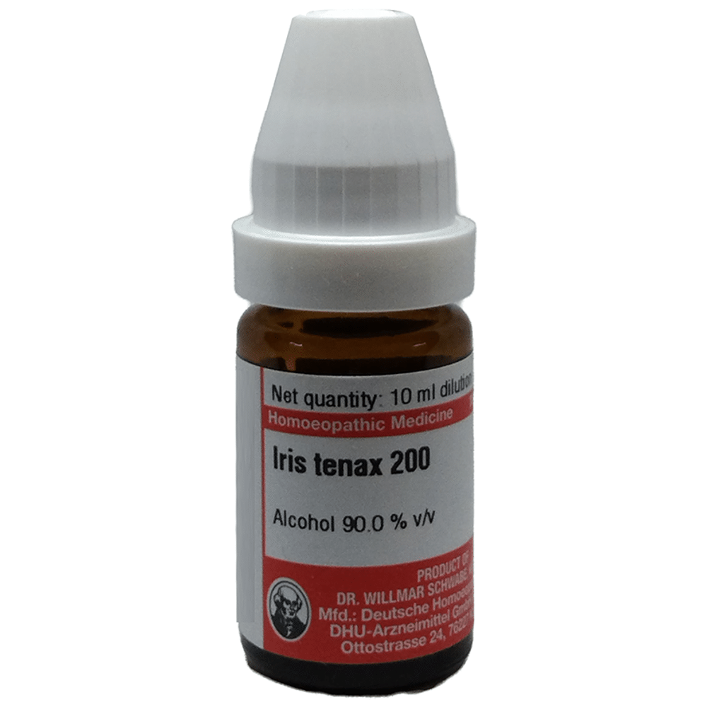 Dr Willmar Schwabe Germany Iris Tenax Dilution 200