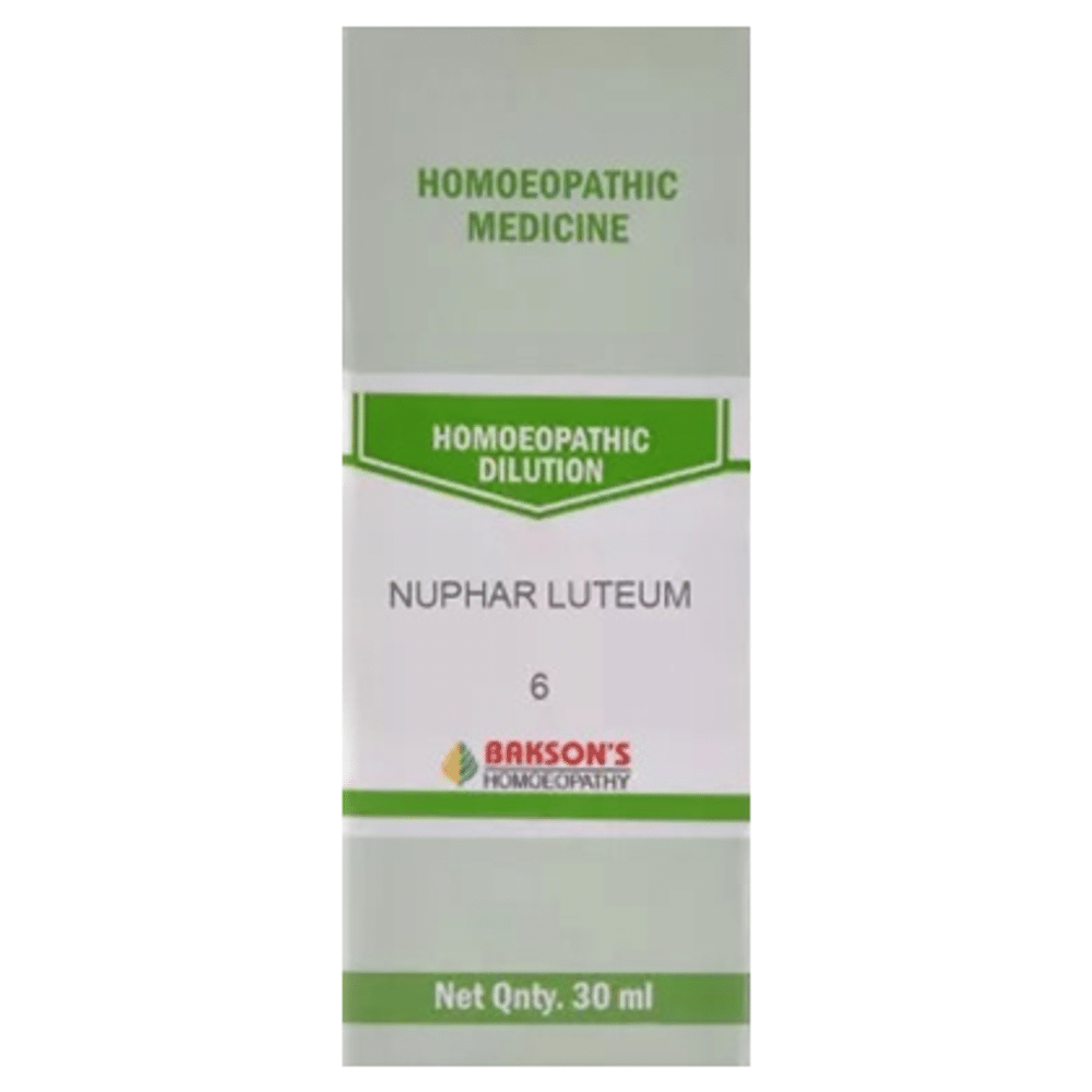 Bakson's Homeopathy Nuphar Luteum Dilution 6 CH