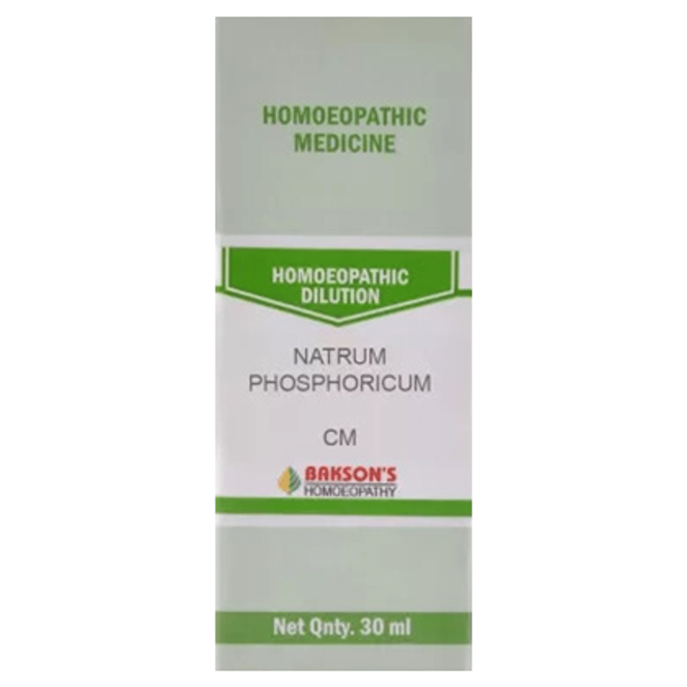 Bakson's Homeopathy Natrum Phosphoricum Dilution CM