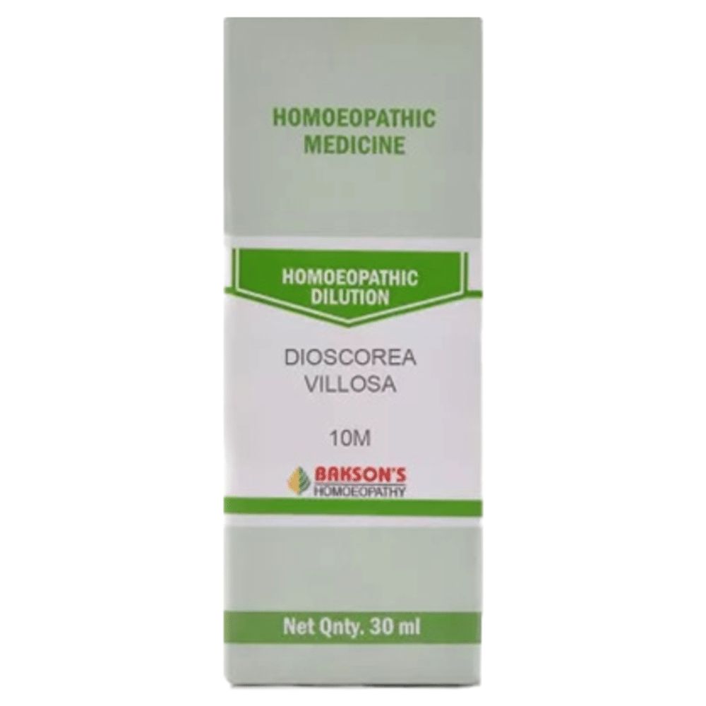 Bakson's Homeopathy Dioscorea villosa Dilution 10M