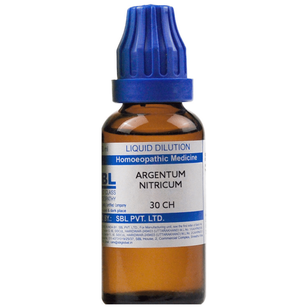 SBL Argentum Nitricum Dilution 30 CH