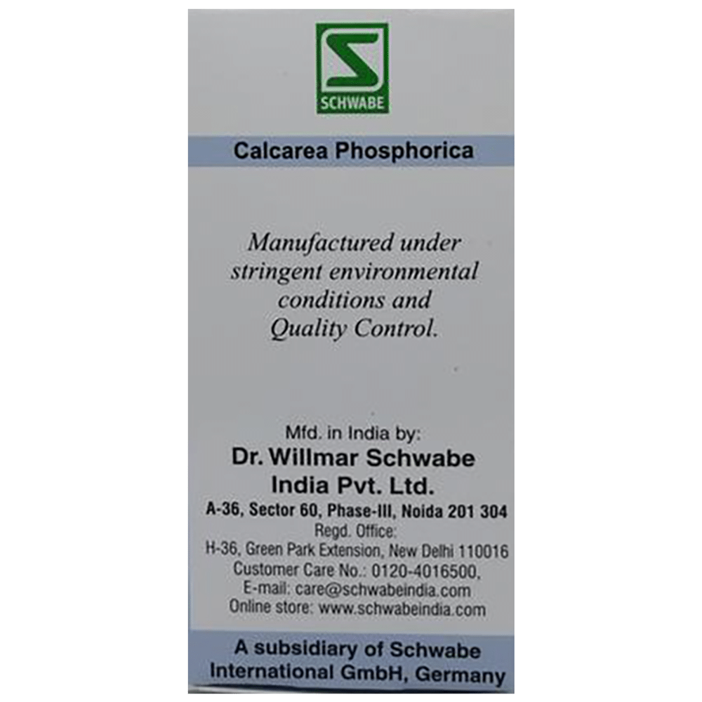 Dr Willmar Schwabe Germany Calcarea Phosphorica Biochemic Tablet 6X