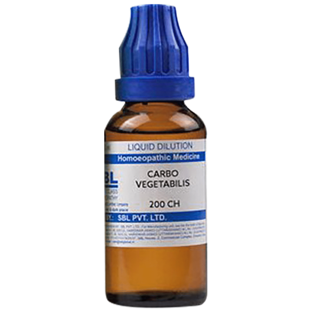 SBL Carbo Vegetabilis Dilution 200 CH