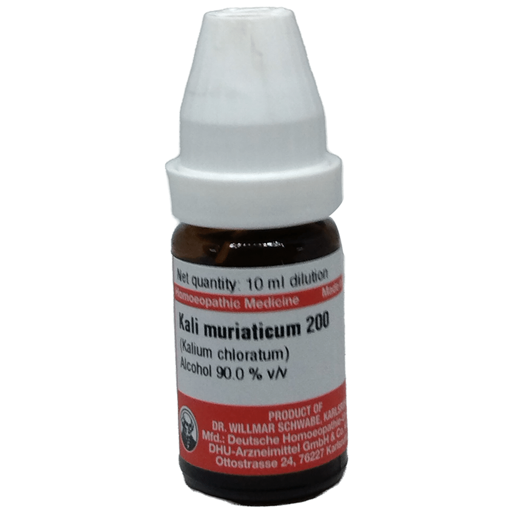 Dr Willmar Schwabe Germany Kali Muriaticum Dilution 200