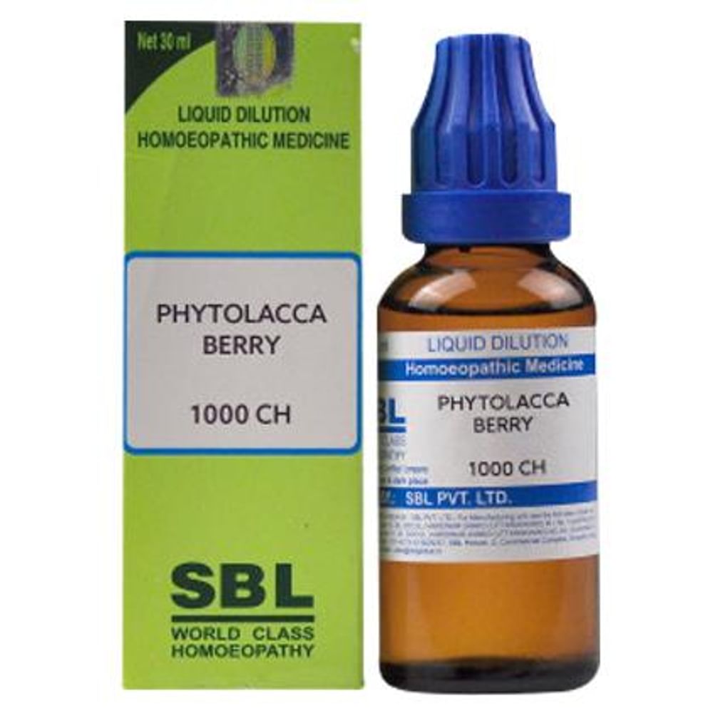 SBL Phytolacca Berry Dilution 1000 CH