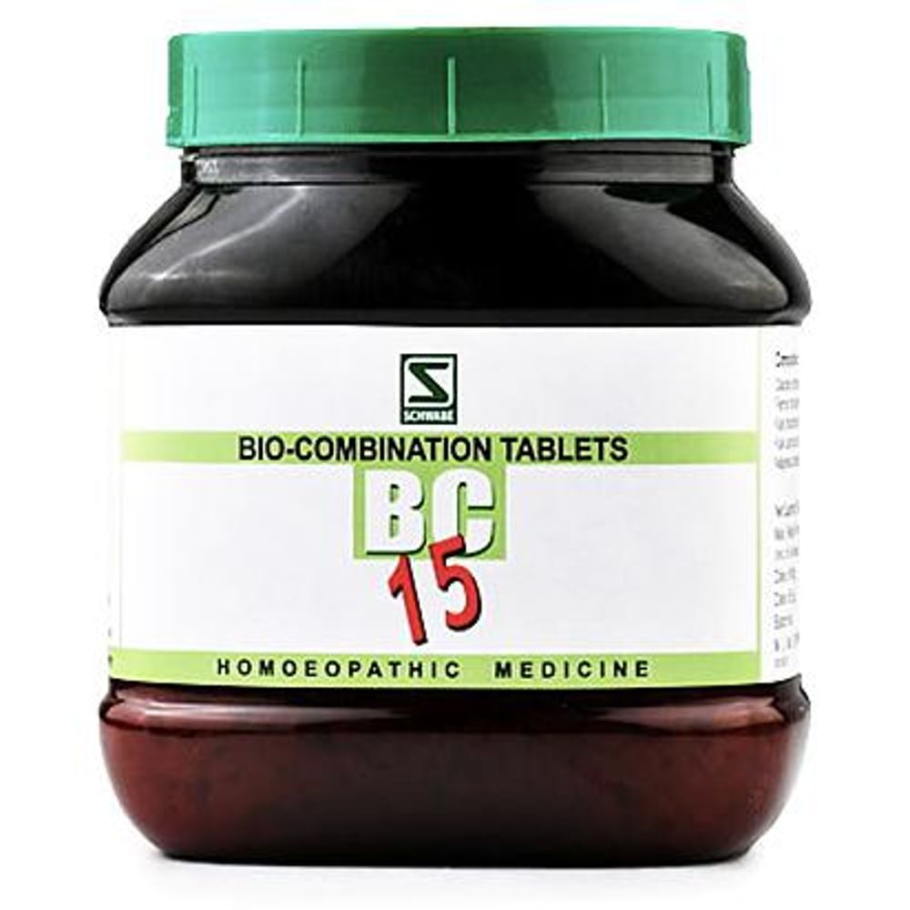 Dr Willmar Schwabe India Bio-Combination 15 (BC 15) Tablet