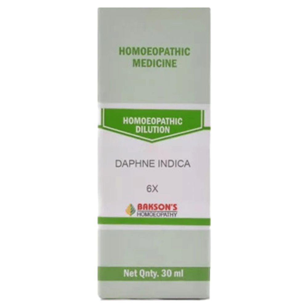 Bakson's Homeopathy Daphne Indica Dilution 6X