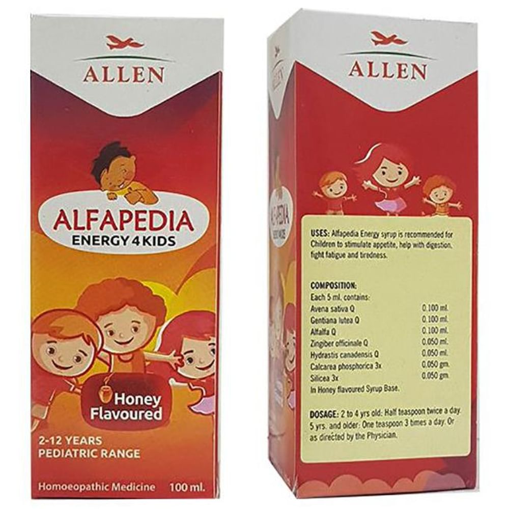 Allen Alfapedia Energy 4 Kids Syrup