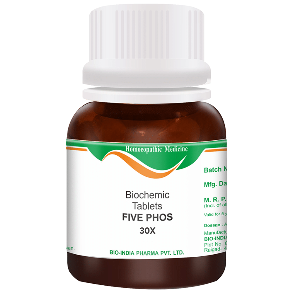 Bio India Five Phos Biochemic Tablet 30X