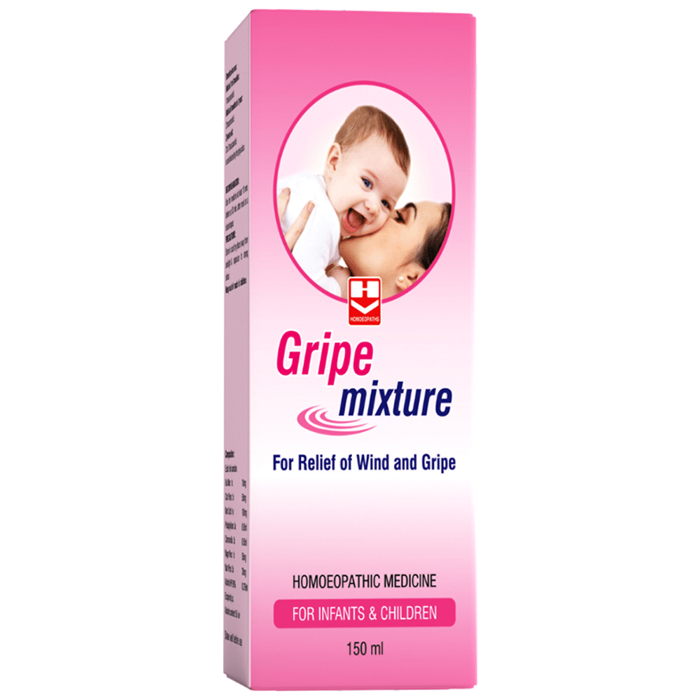 Homeopaths Gripe Mixture Syrup