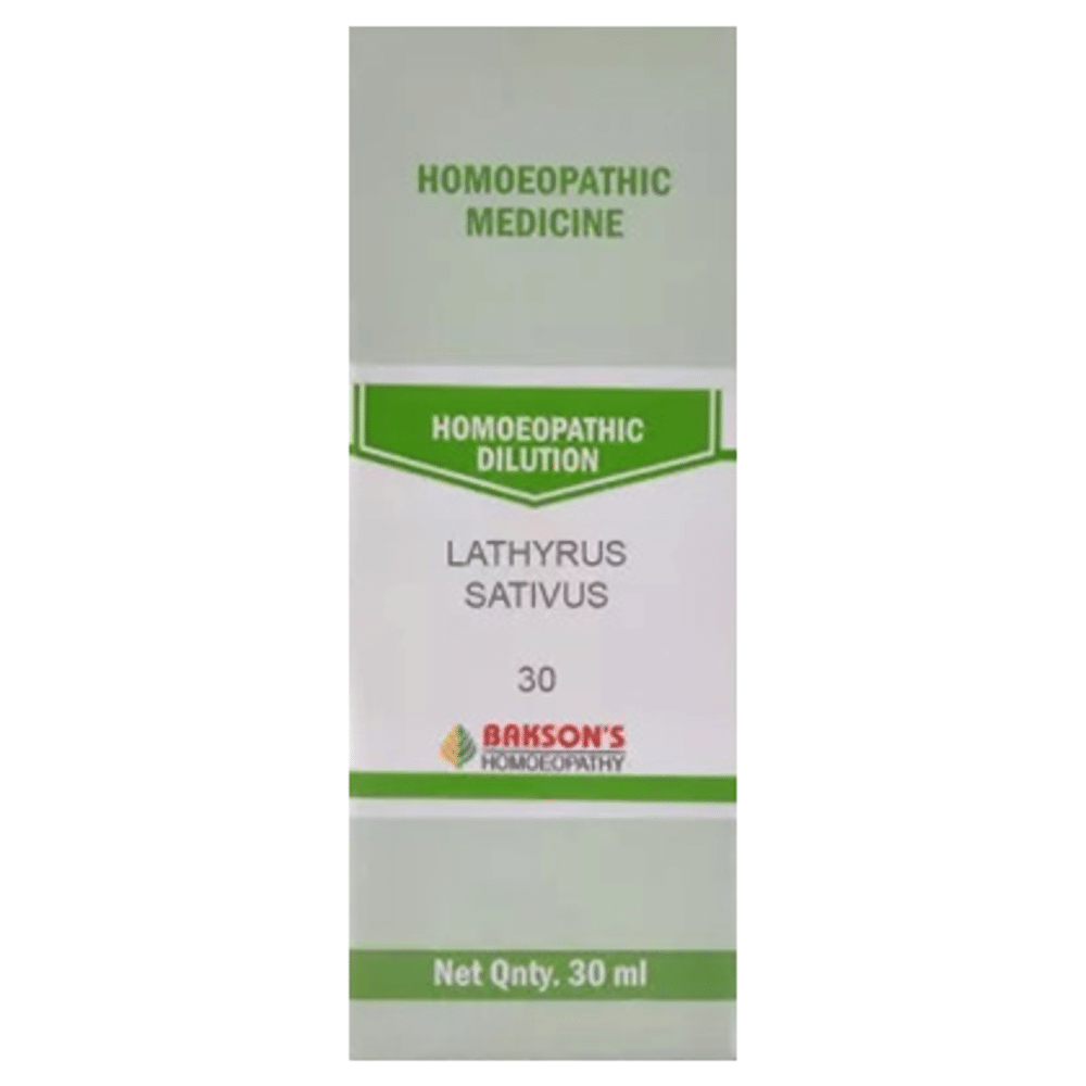 Bakson's Homeopathy Lathyrus Sativus Dilution 30