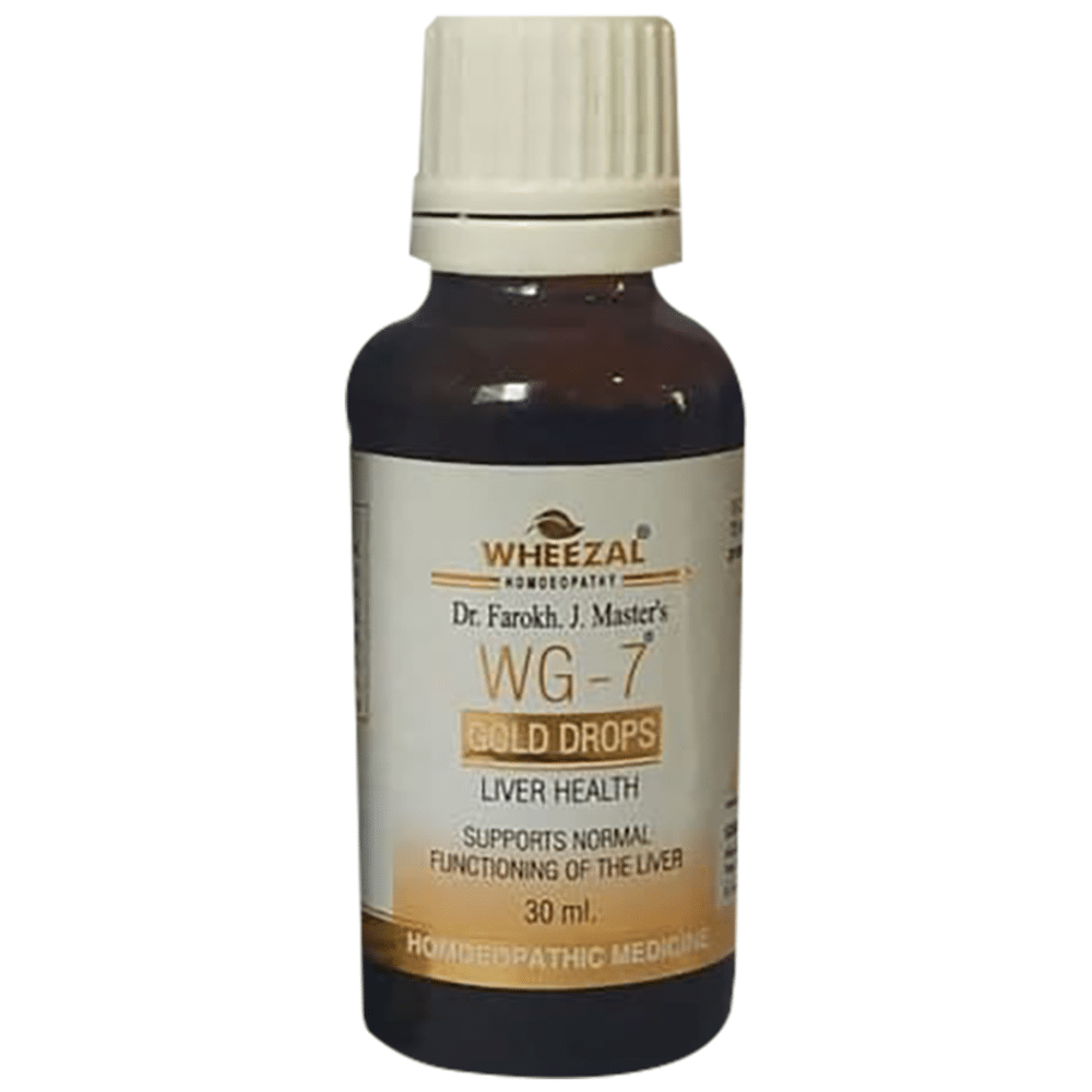 Wheezal WG7 Liver Health Gold Drop