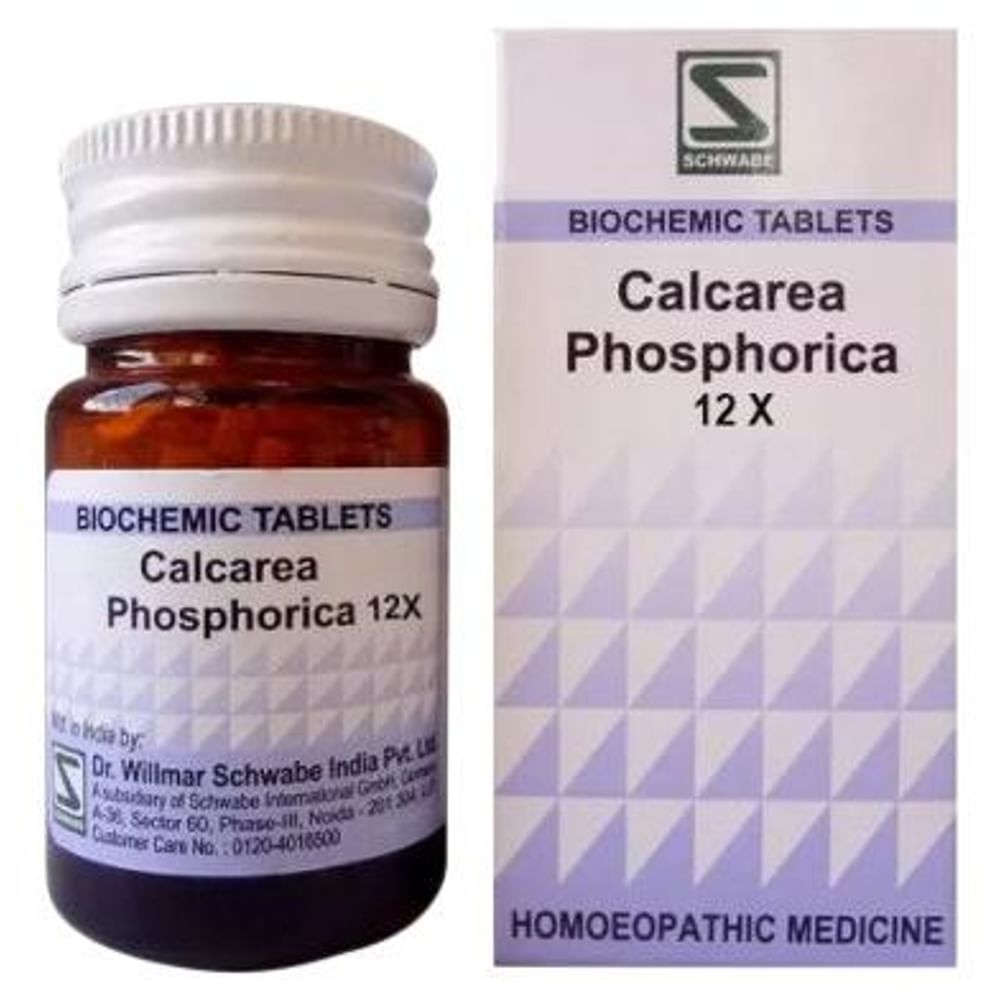 Dr Willmar Schwabe India Calcarea Phosphorica Biochemic Tablet 12X