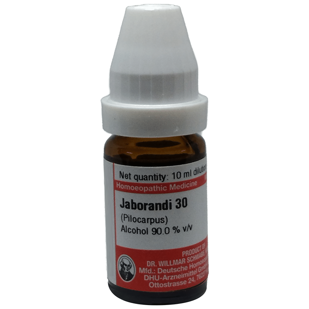 Dr Willmar Schwabe Germany Jaborandi Dilution 30