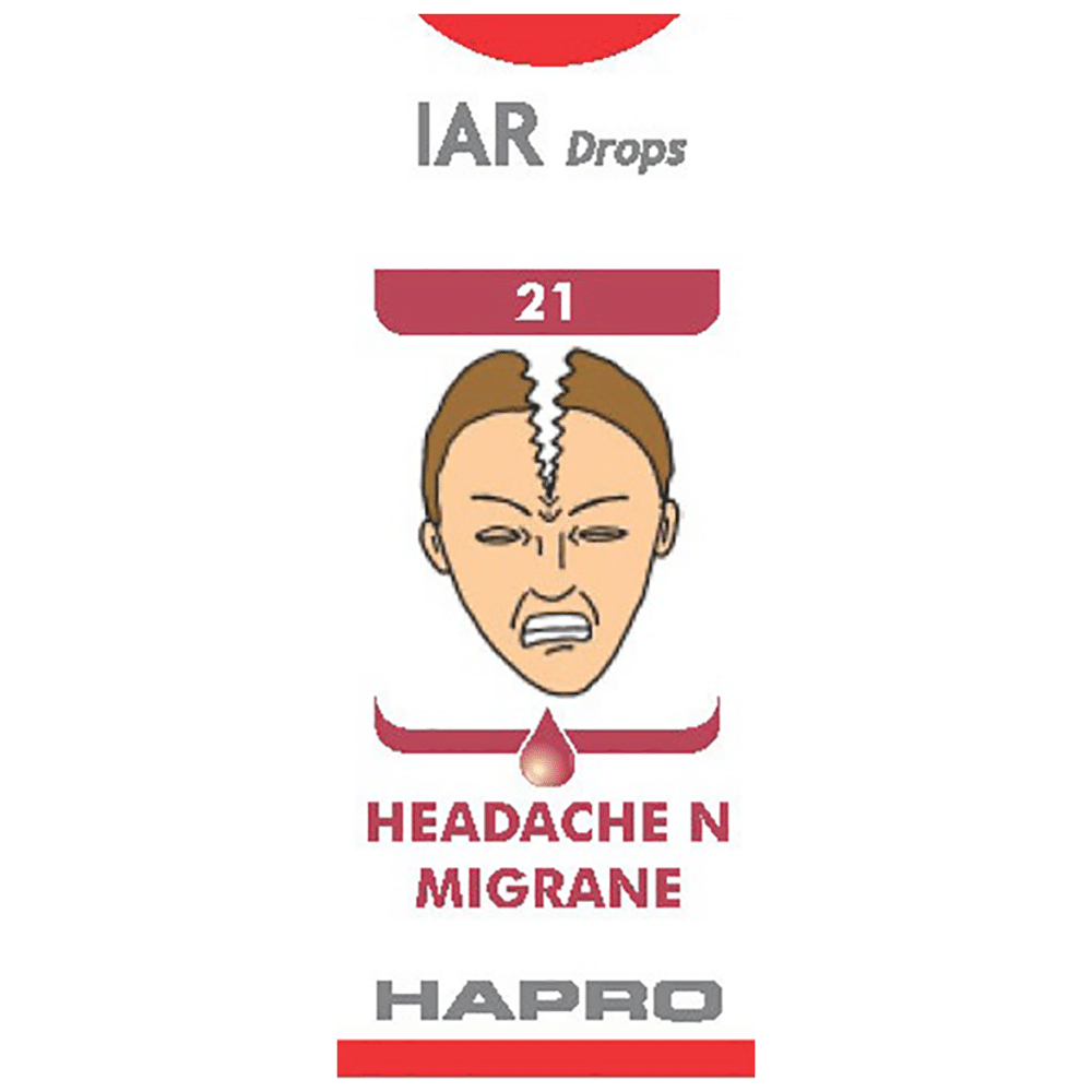 Hapro IAR Drop No. 21 (Headache N Migrane)